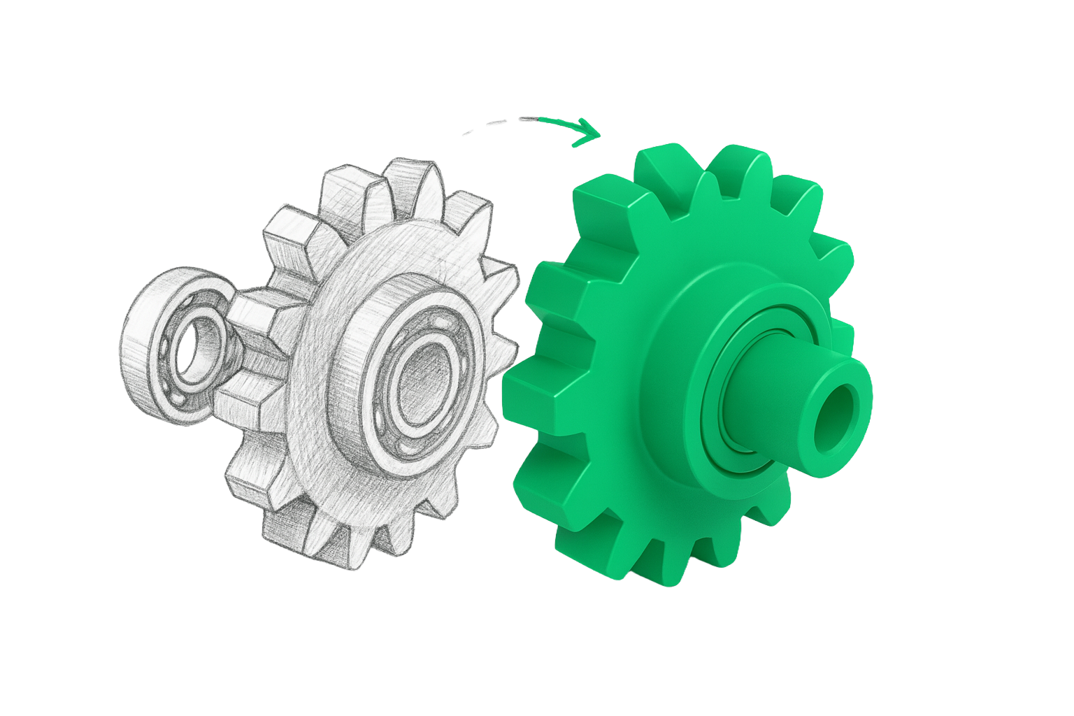 Reverse engineering & náhradní díly (průmysl)