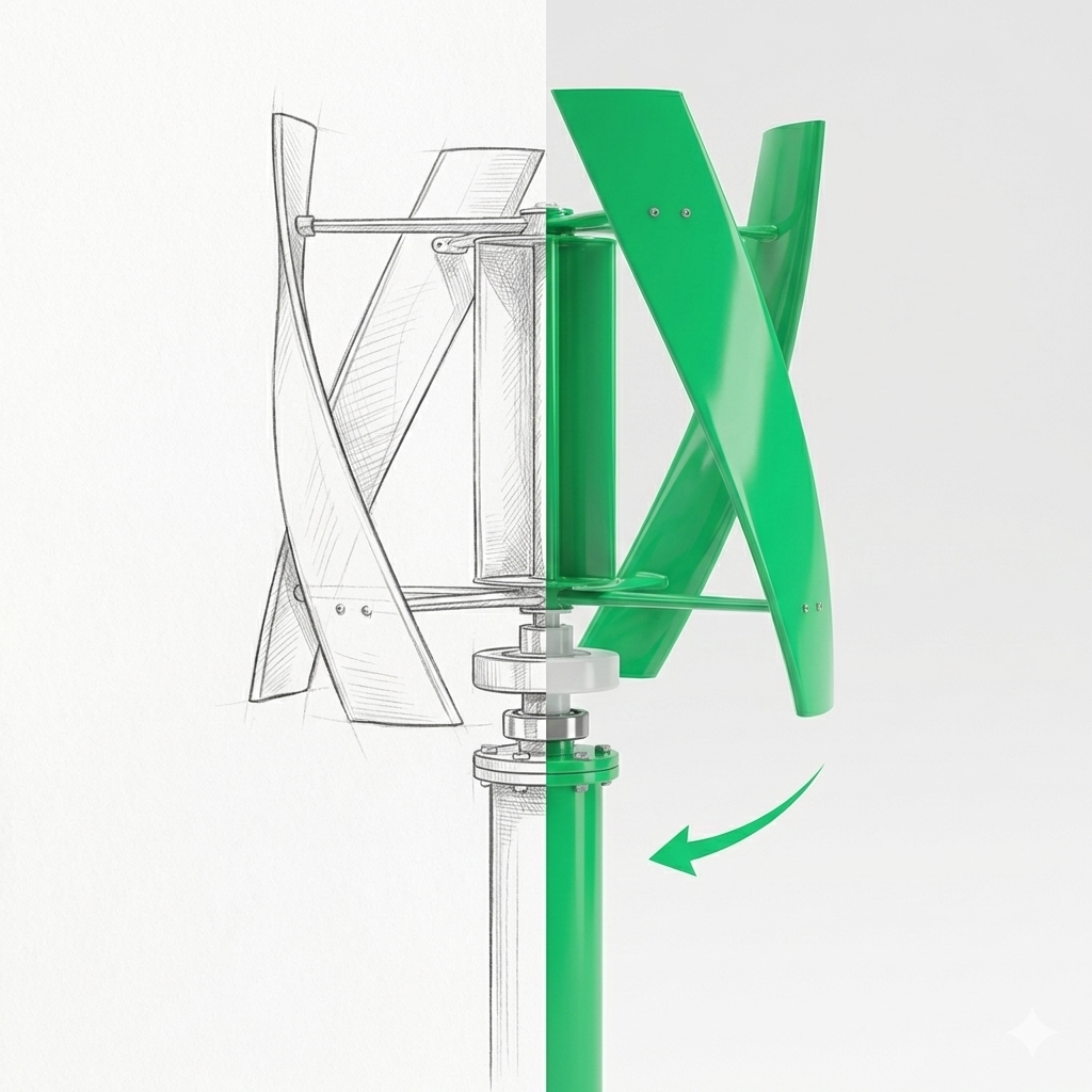 Větrná turbína, vývoj dle parametrů